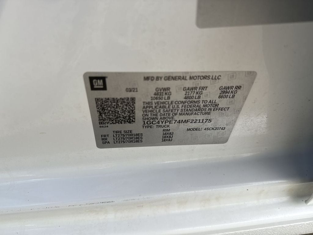 2021 Chevrolet Silverado 2500 HD LTZ