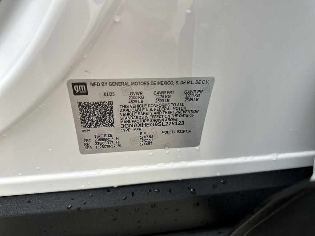 2025 Chevrolet Equinox LT