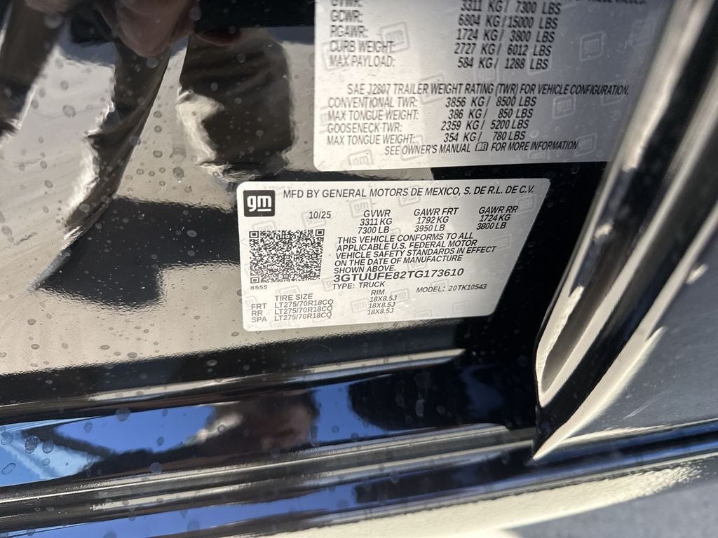 2026 GMC Sierra 1500 AT4X