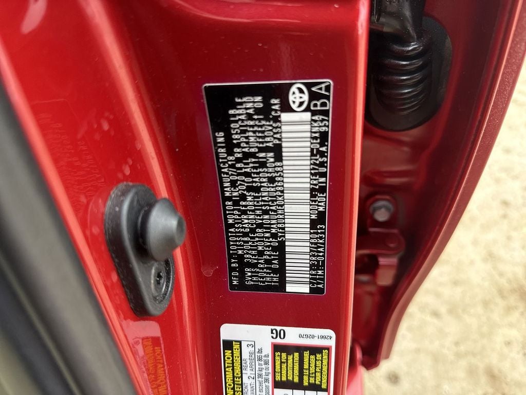 2019 Toyota Corolla L