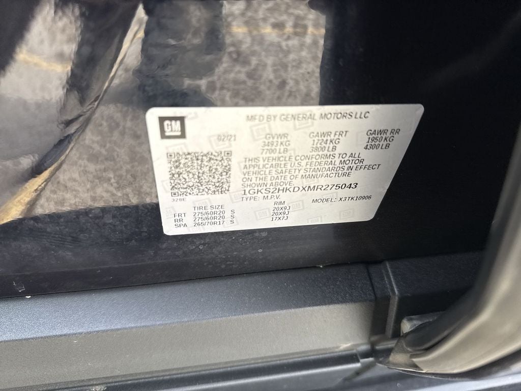 2021 GMC Yukon XL AT4