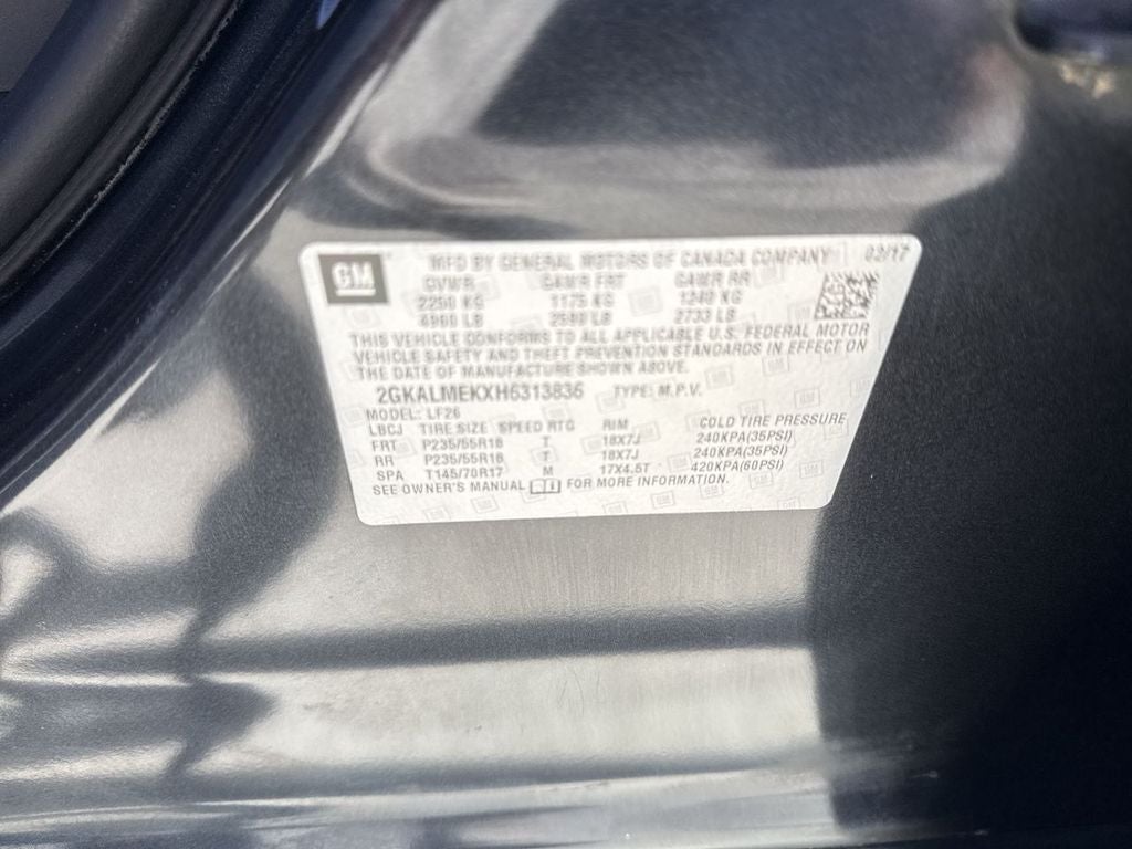 2017 GMC Terrain SLE