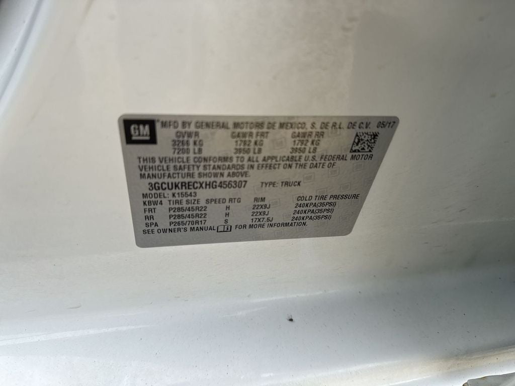 2017 Chevrolet Silverado 1500 LT