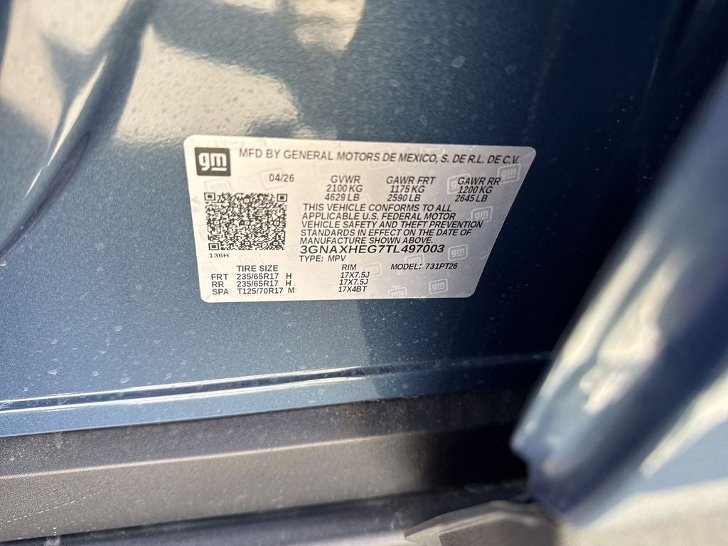 2026 Chevrolet Equinox LT