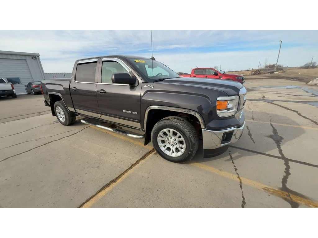 Used 2015 GMC Sierra 1500 SLE with VIN 3GTU2UEC0FG138003 for sale in Devils Lake, ND